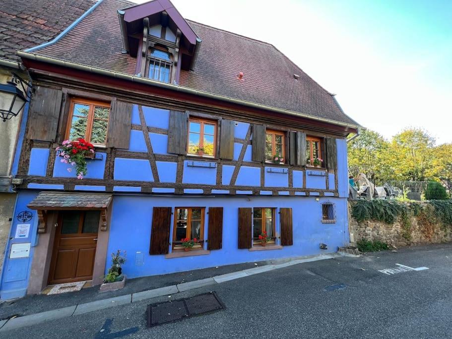 La Jolie Maison Bleue, Au Coeur De L'Alsace Kaysersberg-Vignoble Exteriör bild